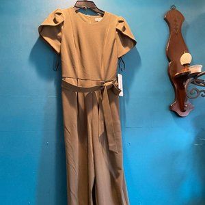 Calvin Kline Olive jumpsuit (sz 4)